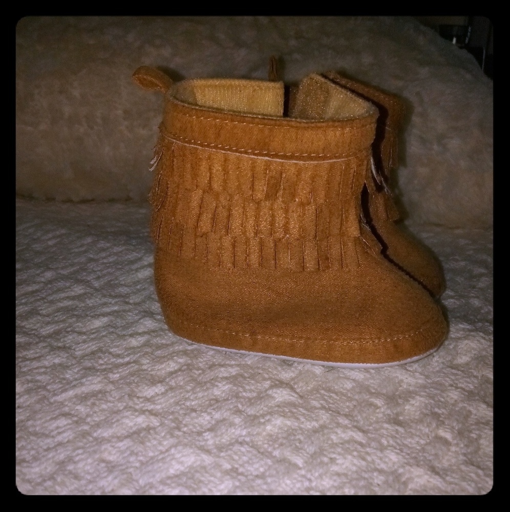 Crib shoes moccasin